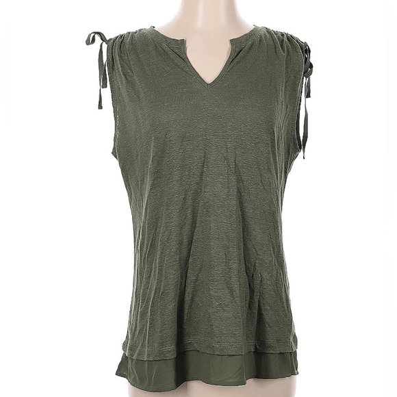 Anthropologie Sanctuary 100% Linen Top - Picture 2 of 3